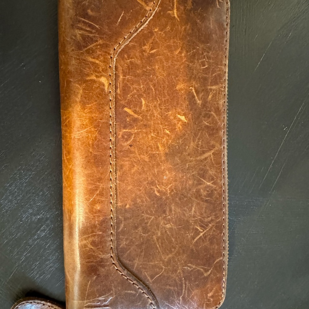 Frye Brown Leather Wallet